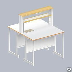 Стол островной химический лаб 2400 окм