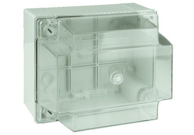 Коробка ответвительная с гладкими стенками, прозрачная, IP56, 380х300х180 мм DKC 54440