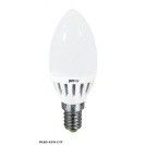 Лампа светодиодная LED 3.5вт E14 ECO С37 PLED