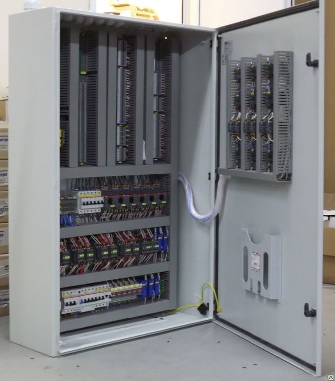 Шкаф управления газопоршневой электростанцией - контролер ComAp