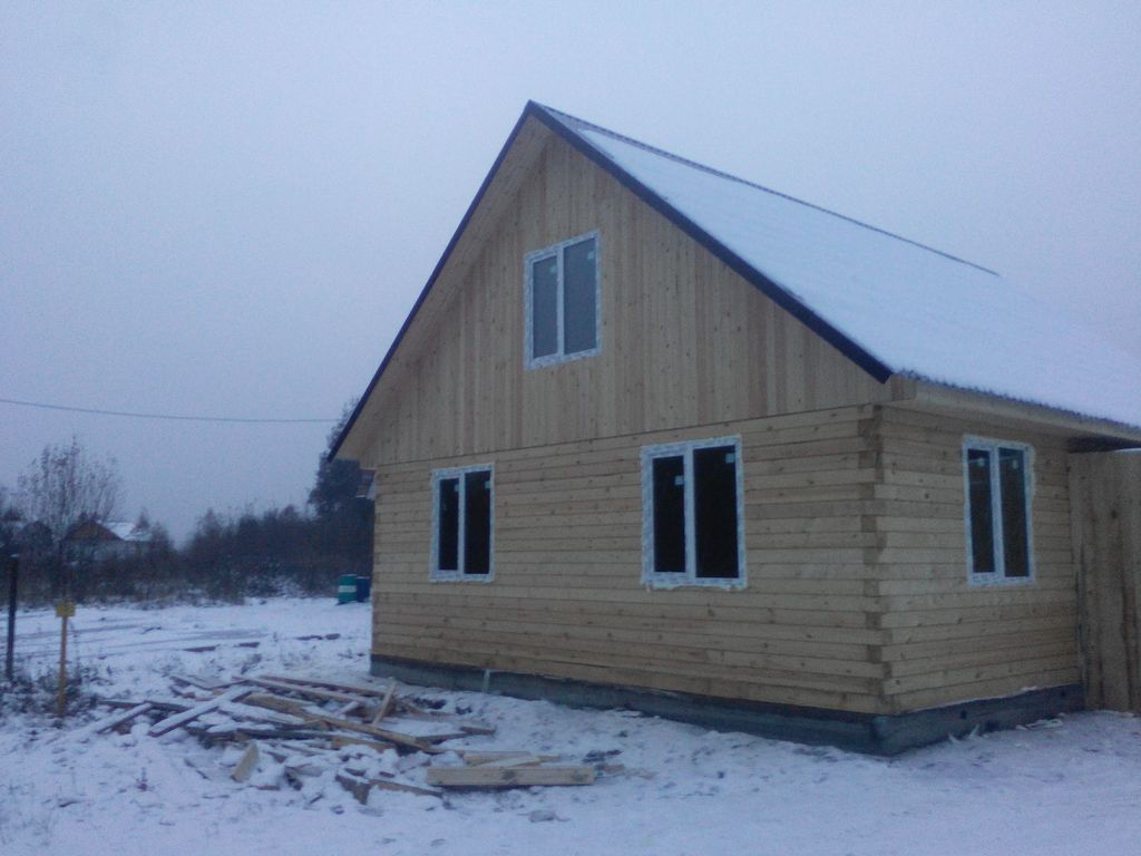 Строительство дома для дачи из бруса