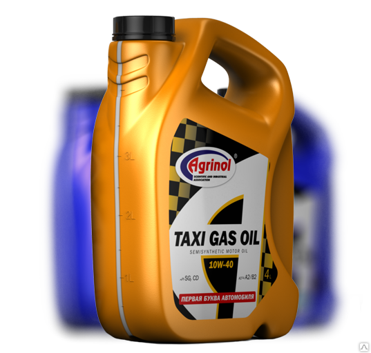 Масло моторное Агринол TAXI GAS Oil 10W-40 SL/CF канистра 1 л