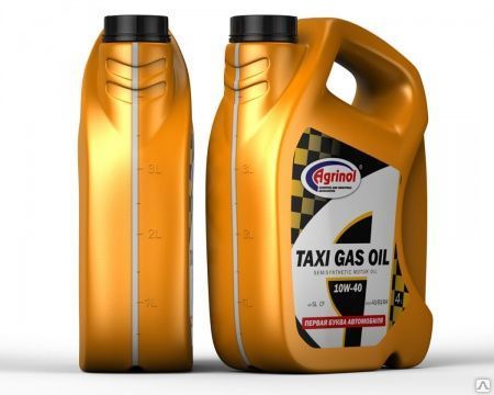 Масло моторное Агринол TAXI GAS Oil 10W-40 SL/CF канистра 4 л