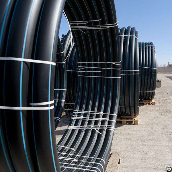 Труба ПЭ SDR 17 - 110x6,6 питьевая ГОСТ 18599-2001 купить за 337 руб./п ...