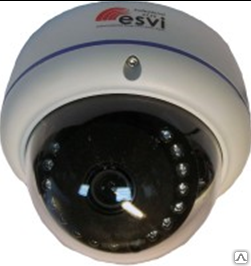 Видеокамера EVS-626CS, цветная купольная уличная , 1000ТВЛ, f=3.6мм