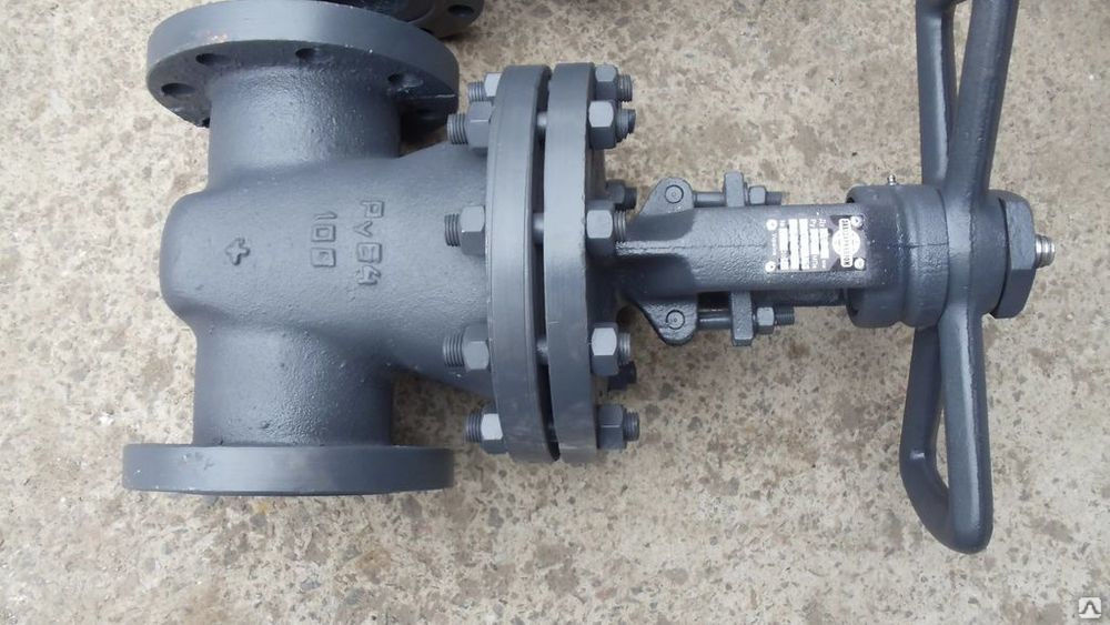 Задвижка клиновая 30с76нж Ду100 Ру63 работает с высокими давлениями ...