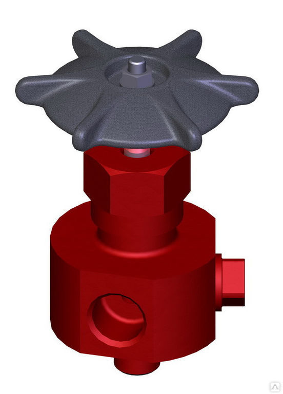 Клапан (вентиль) запорный трехходовой 1с-17-1