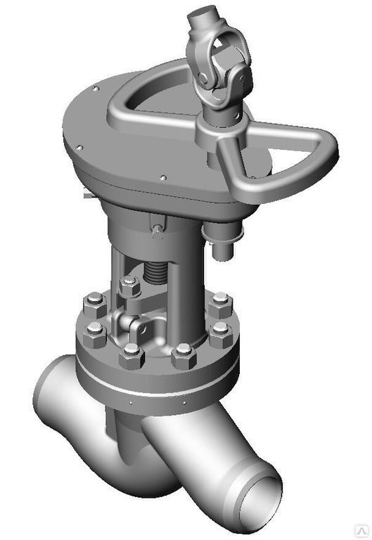 Клапан (вентиль) запорный 1с-8-2 Ду 80 мм
