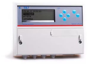 Тепловычислитель ТВ7-03М батарея тип АА с блоком сетевого питания