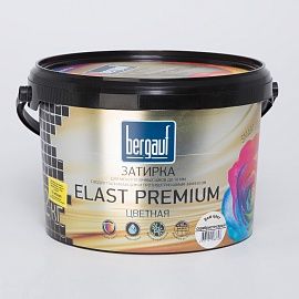 Затирка для межплиточных швов Elast Premium, 2 кг Черная (графит), с водоотталкивающим и противогрибковым эффектом