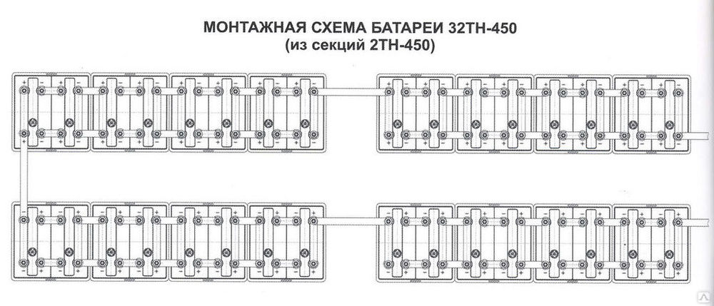 Аккумулятор 13s5p схема