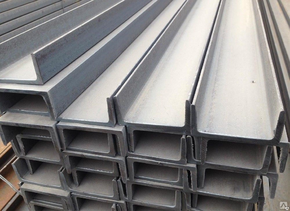 Швеллер стальной г/к 40 мм сталь 3 сп ГОСТ 8240-97