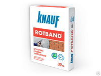 Штукатурка гипсовая универсальная Knauf Rotband, 30 кг