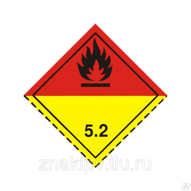 Класс 5.1 опасных грузов. Маркировка опасных грузов 5.1.
