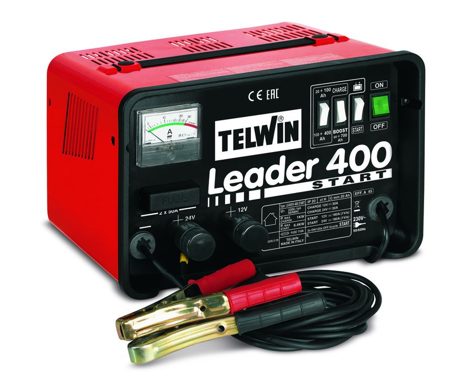 Пуско-зарядное устройство LEADER 400 START 230V 12-24V Telwin