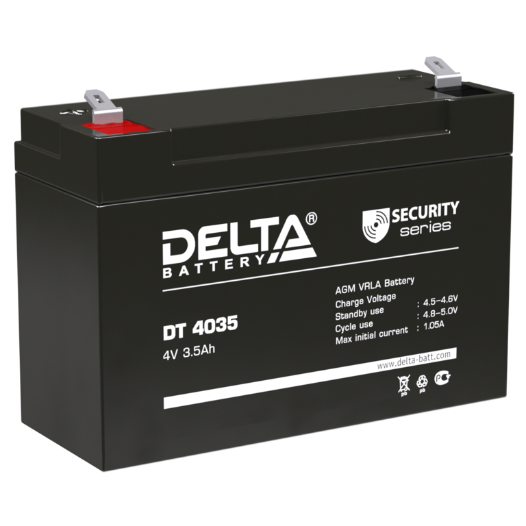 Delta DT 4035 Аккумулятор 4В - 3.5Ач