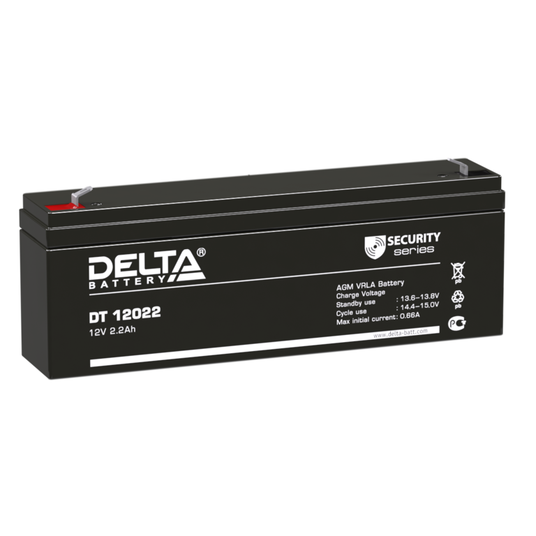 Delta DT 12022 Аккумулятор 12В - 2.2Ач