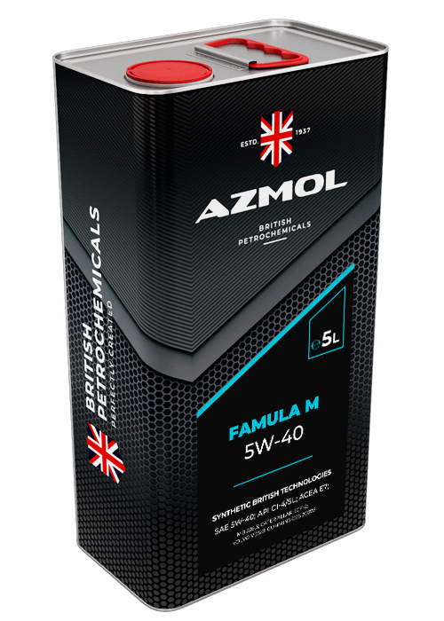 Масло моторное AZMOL Famula M 5W-40 канистра 5 л
