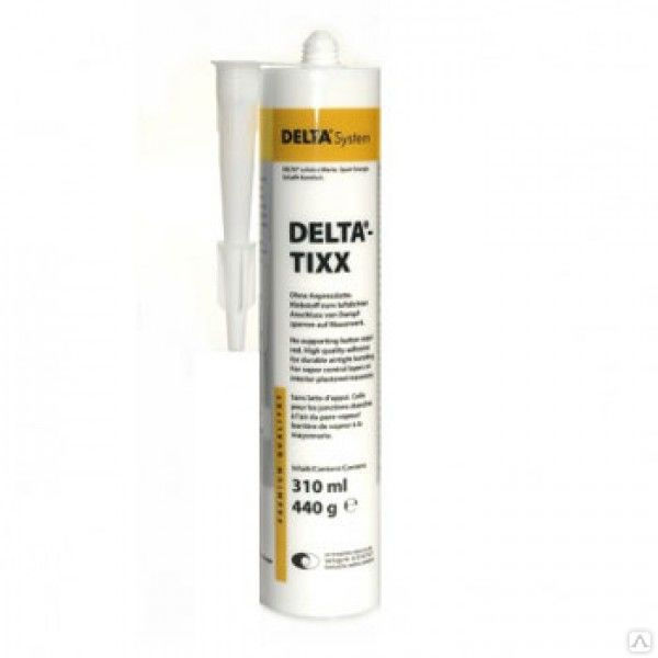 Клей DELTA-TIXX для любых пароизоляционных плёнок, 310мл Delta