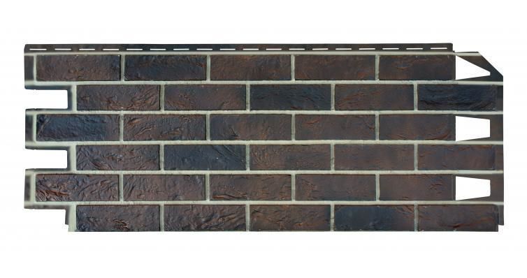 Фасадная панель отделочная VOX Solid Brick York кирпич коричневый
