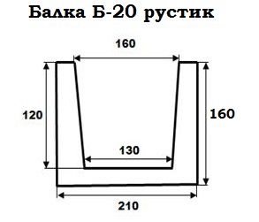 Декоративные балки EF207 в Казахстане