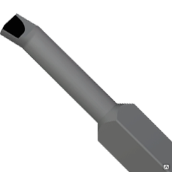 Резец расточной для глухих отверстий ВК8 12х12х130 мм