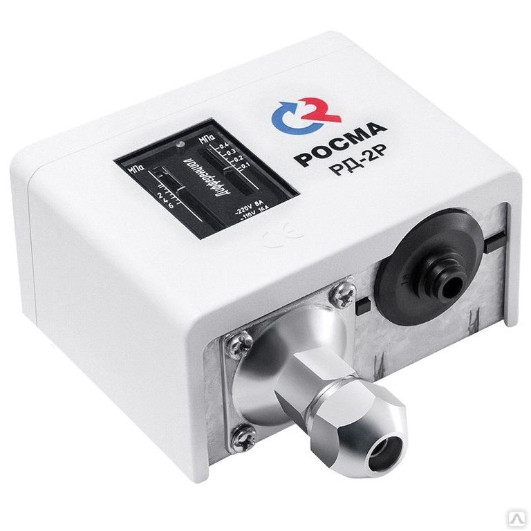 Реле давления РД-2Р 0,8 мПа степень защиты IP40, цена в Иркутске от ...