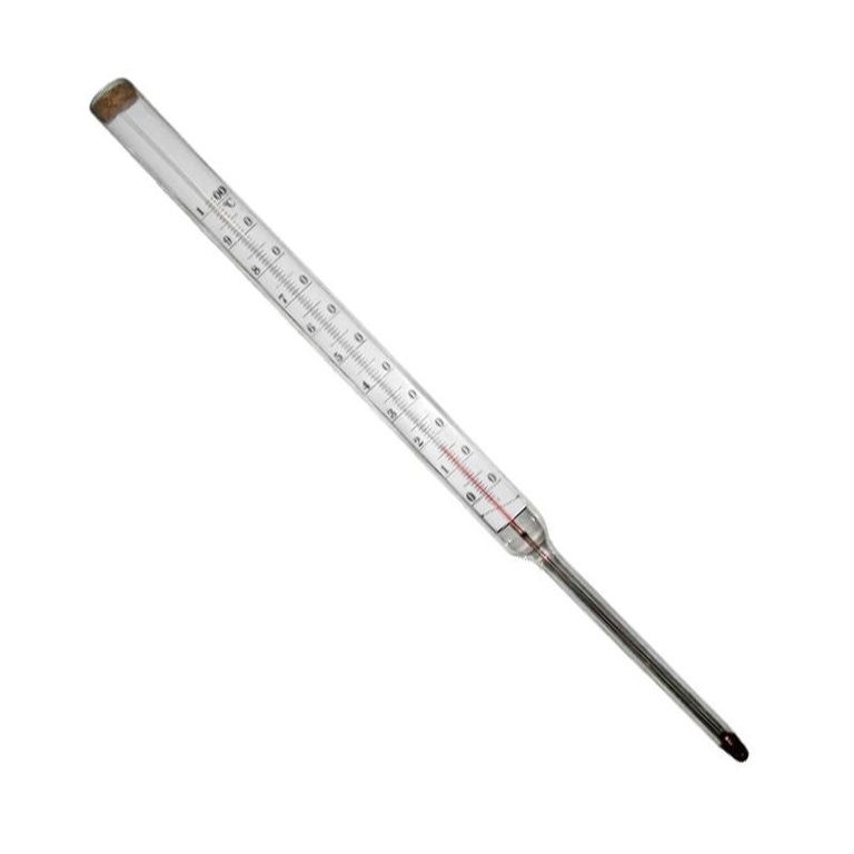 Термометр ТТЖ /керосиновый 0+100 66мм прямой (П), Стеклоприбор Багория 184100004