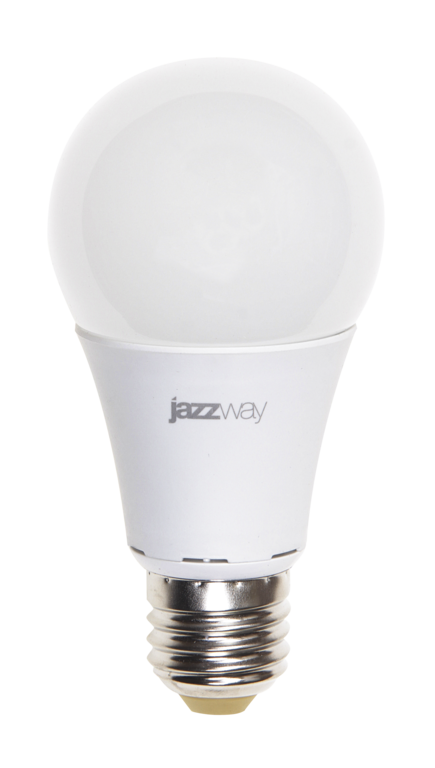 Лампа светодиодная LED 7Вт E27 холодный матовая груша Jazzway