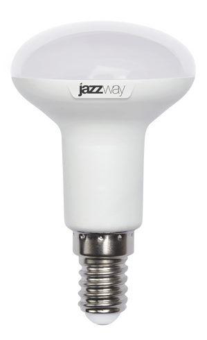 Лампа светодиодная LED 7Вт E14 R50 холодный Jazzway