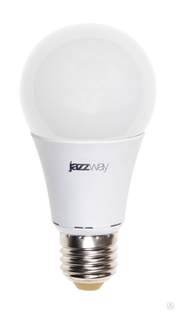 Лампа светодиодная LED 7Вт E27 белый матовая груша Jazzway 