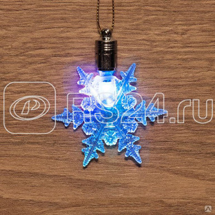 Фигура светодиодная подвесная "Снежинка" 7х6см Neon-Night 501-094 