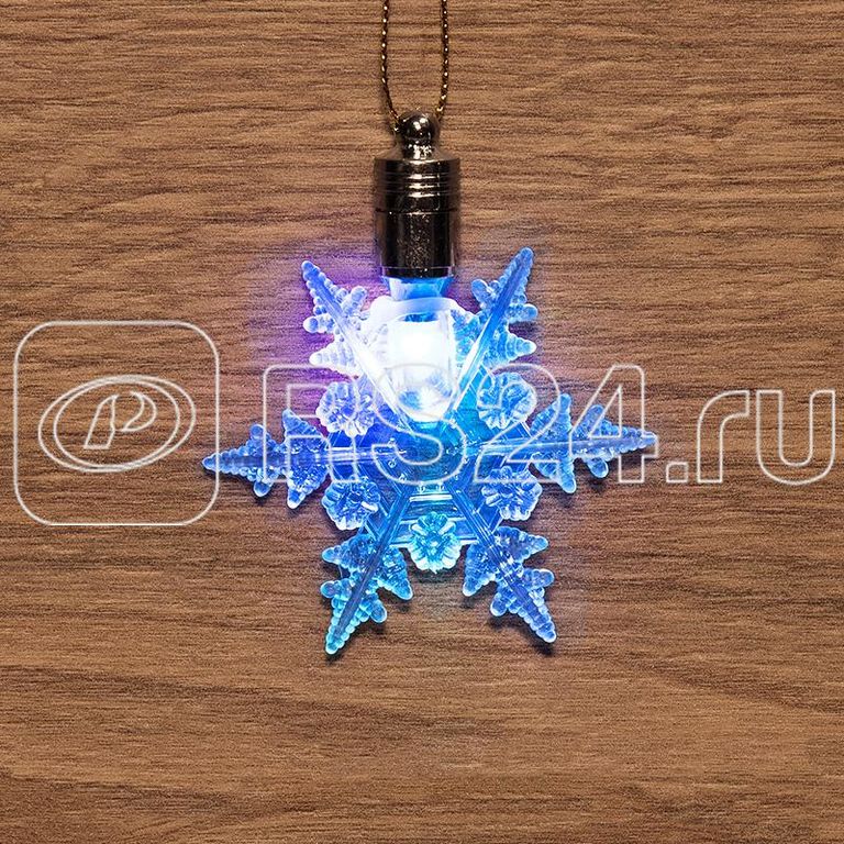 Фигура светодиодная подвесная "Снежинка" 7х6см Neon-Night 501-094