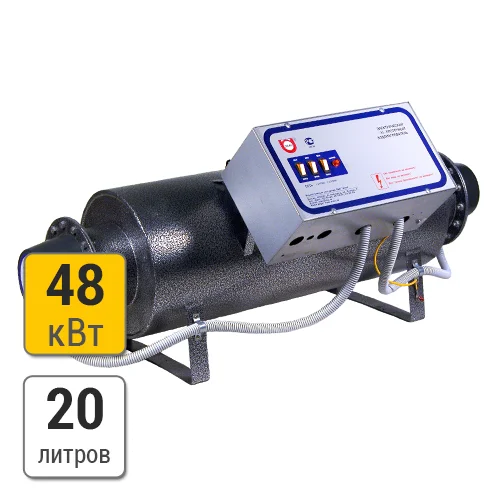 Электрический проточный водонагреватель ЭВАН ЭПВН 48 Б (24/24 кВт, 380 В)