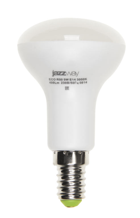 Лампа светодиодная LED 5Вт R50 E14 теплый Jazzway