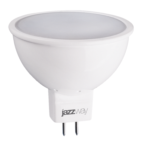 Лампа светодиодная LED 9Вт MR16 GU5.3 теплый Jazzway