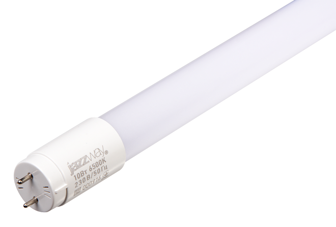 Лампа светодиодная LED 10Вт G13 4000K T8 600PL Jazzway