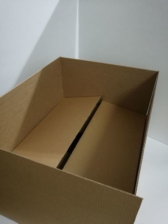 Коробка картонная с двойным дном