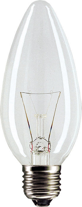 Лампа ДС 40вт B35 230в E27 Philips