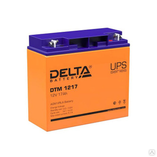 Аккумулятор UPS 12 В 17А.ч Delta DTM 1217 
