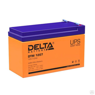 Аккумулятор 12 В 7.2А.ч Delta DTM 1207 
