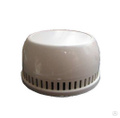 Звонок электронный Зуммер 1-04(2ТК) двухтональный круглый без кнопки проводной 220В корпус пластик АБС Аврора 00-0000006