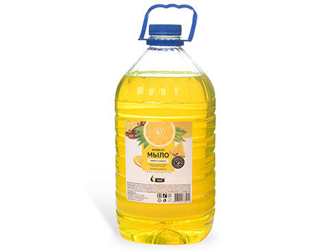 Мыло жидкое антибактериальное RAIN лимон 5 л