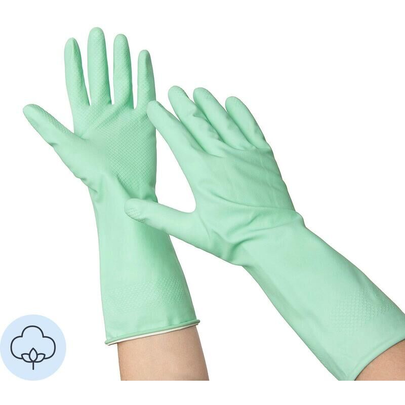 Перчатки латексные You'll love ароматизированные светло-зеленые (размер М)