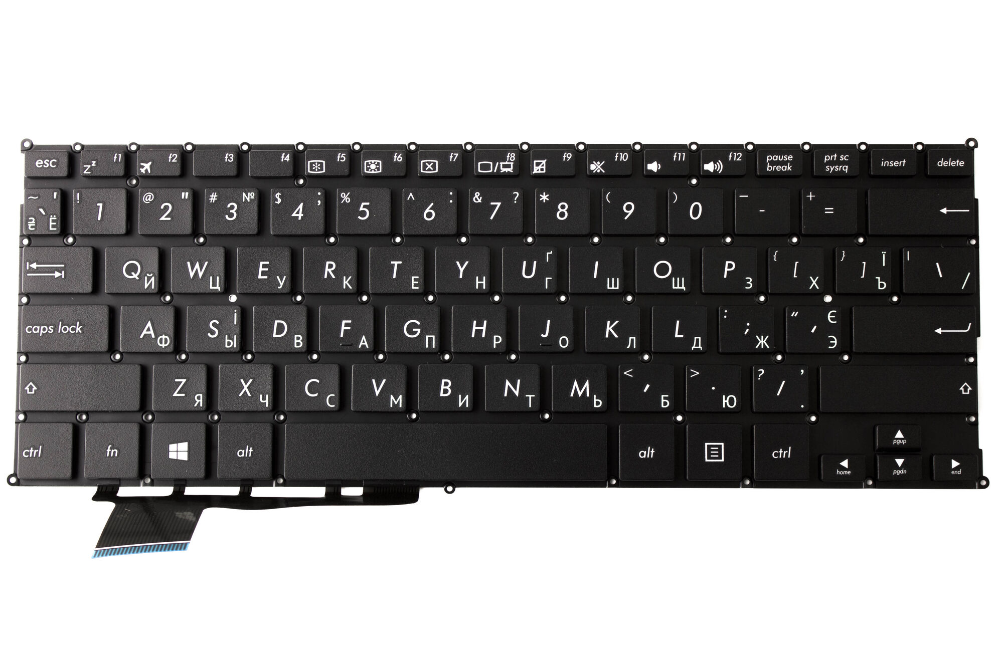Клавиатура для Asus T200T pn: MP-12K13SU-6983W, PK1317Q215S, 0KNB0-1105RU00, 90NB06I4-R31RU0