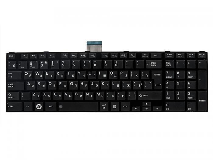 Клавиатура для ноутбука Toshiba P850 P855 P875 p/n: MP-11B56SU-528, MP-11B56SU-528A, MP-11B56SU-930
