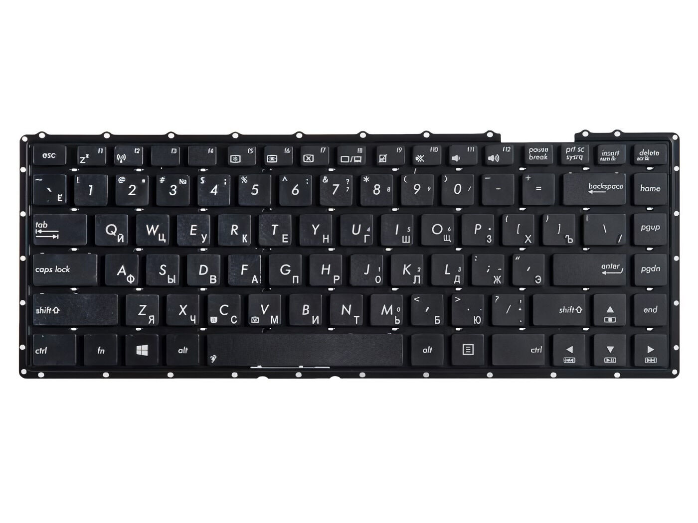 Клавиатура для Asus X451CA X453M p/n: AEXJBU00110, 0KNB0-4133US00, SG-57640-XUA, XJB, AEXJB700110