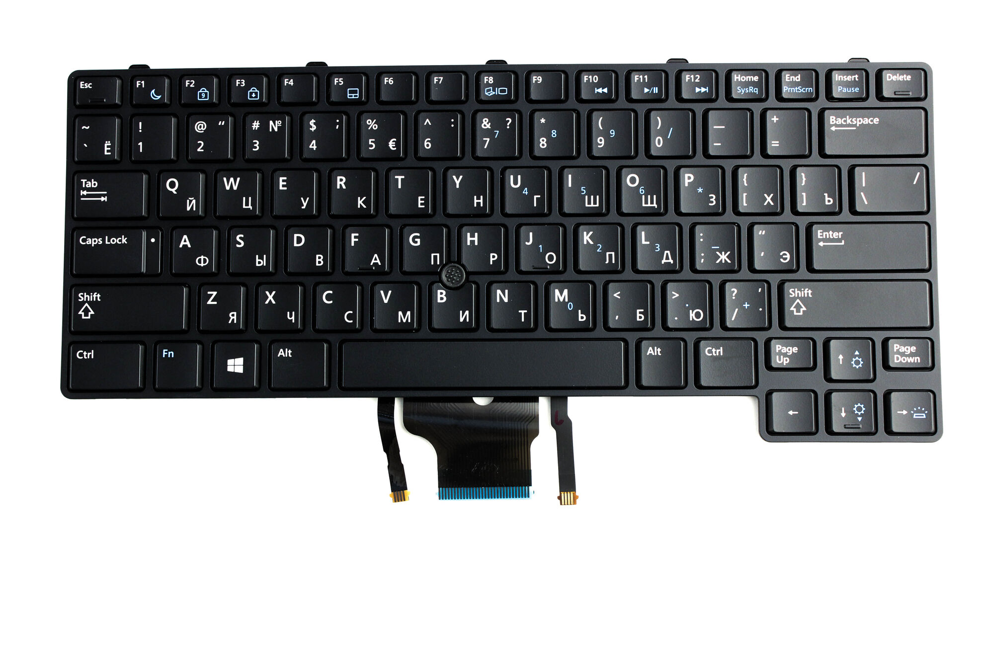 Клавиатура для ноутбука Dell E6430u с подсветкой p/n: 0J91DW, 0RKJG1, NSK-L70BC, PK130R81A06