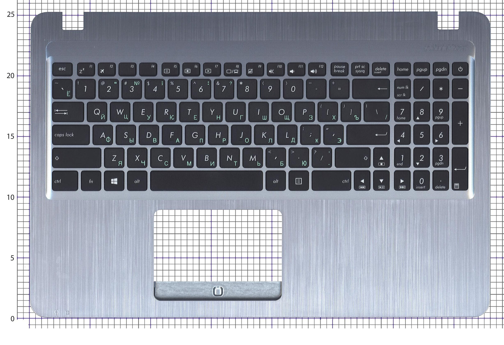 Клавиатура для Asus X540 TopCase p/n: 13NB0B03AP0301