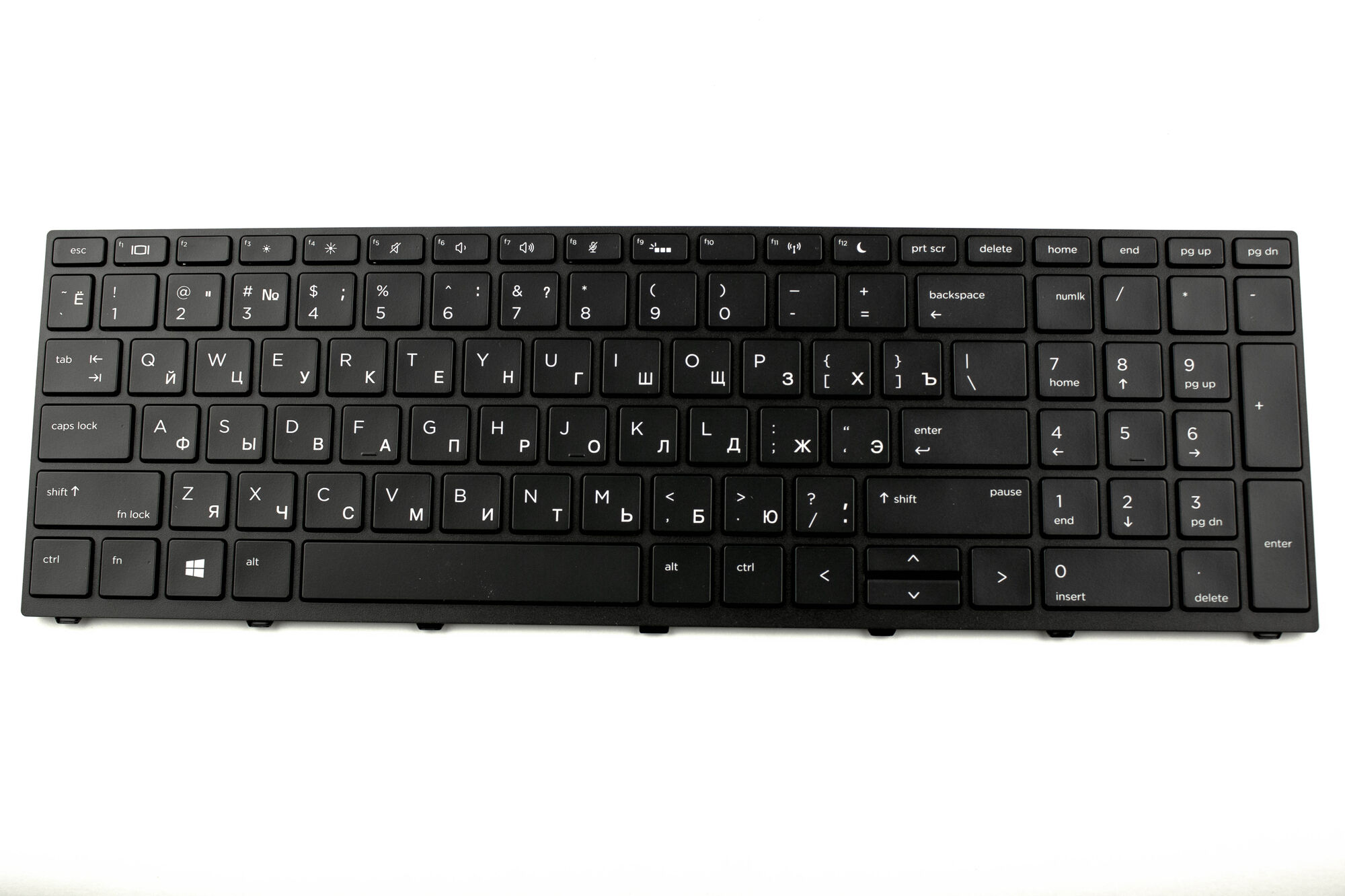 Клавиатура для HP 15-ab 17-g Серебро p/n: 809031-251
